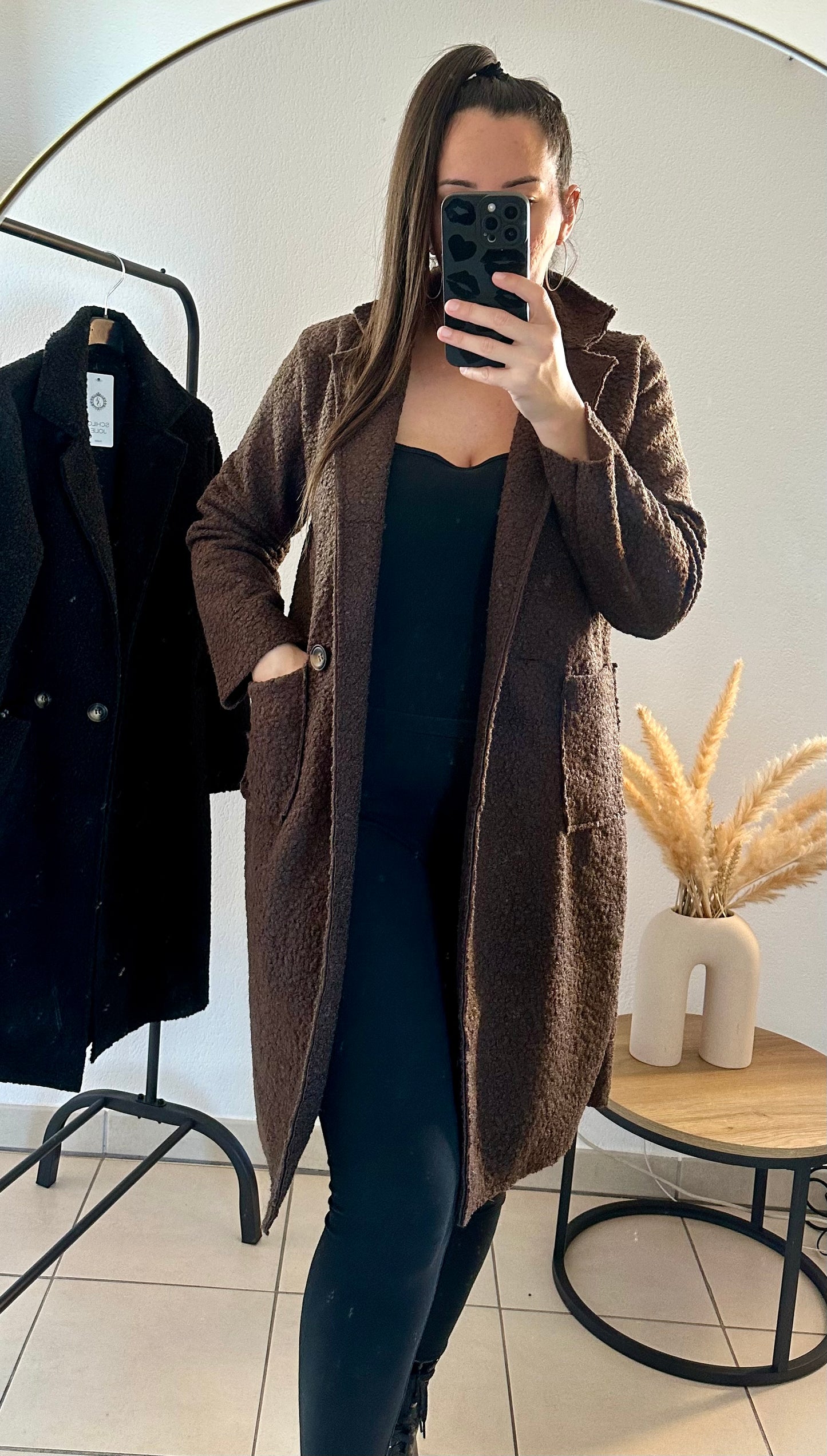 Manteau Elsa marron