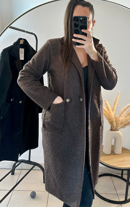 Manteau Elsa marron