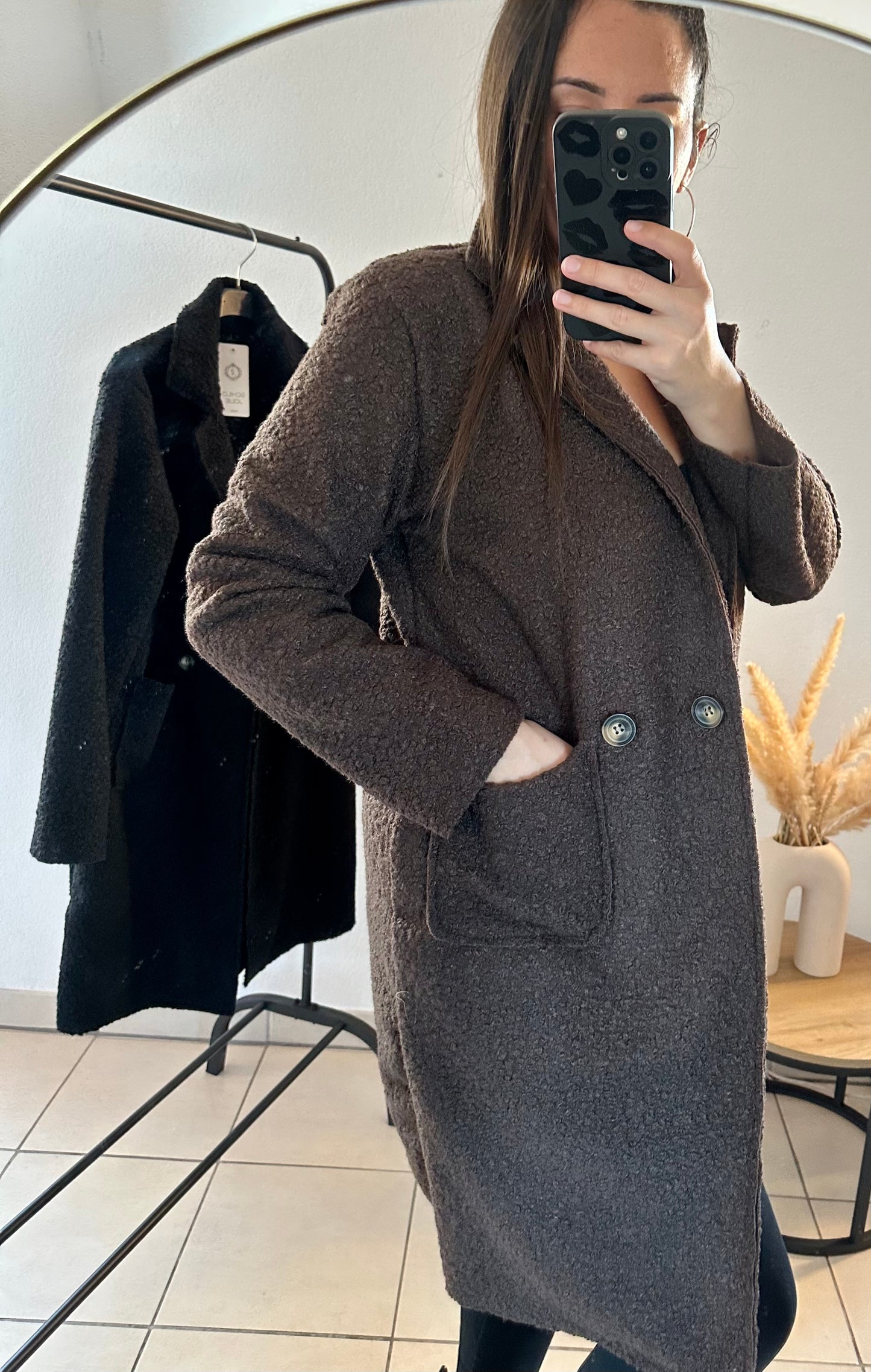 Manteau Elsa marron